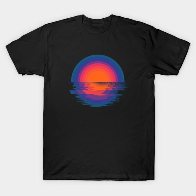 Hal's Sunset T-Shirt by DapperAlice